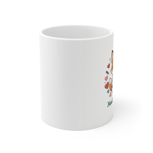 Healing Hearts Doctor and Nurse Mug - Cute Fox Coffee Mug