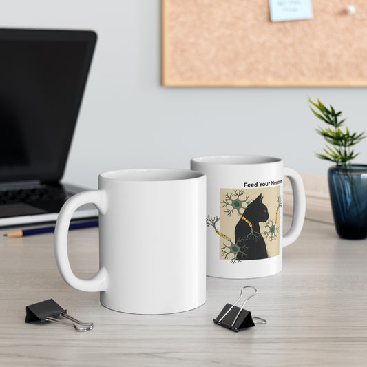Feed Your Neurons Ceramic Mug