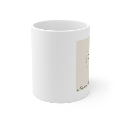 Aesthetic Medical Mug – Minimalist Facial Line Design