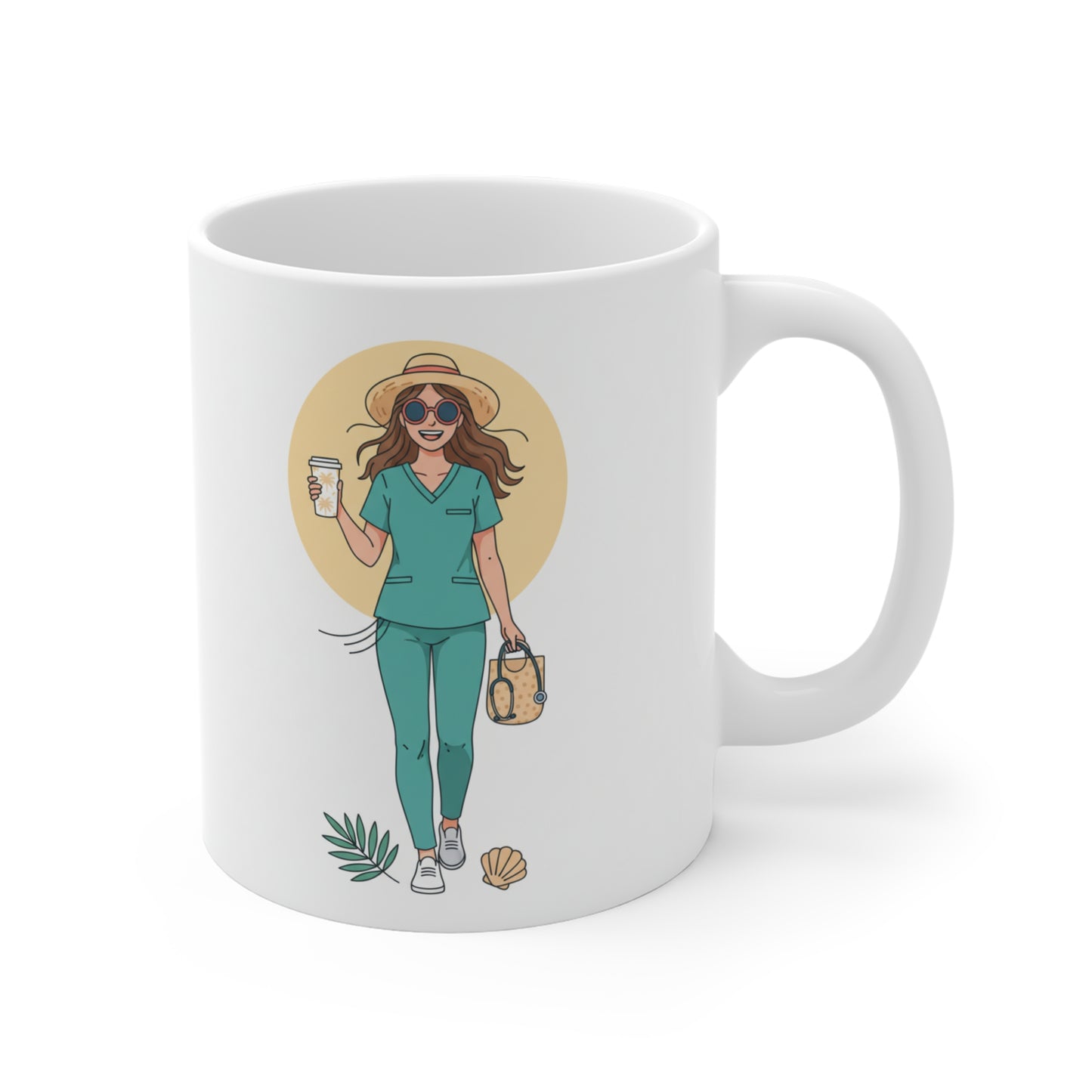 Healthcare Worker Mug – Yes, Healthcare Workers Love Holidays Too