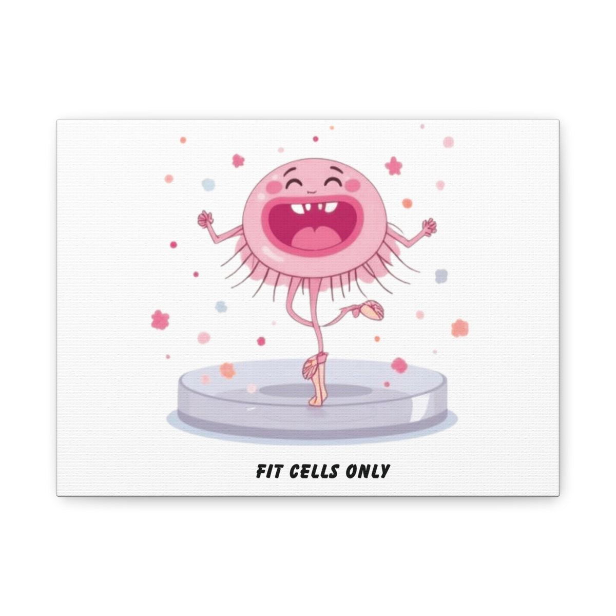 Fit Cells Only Canvas Wall Art