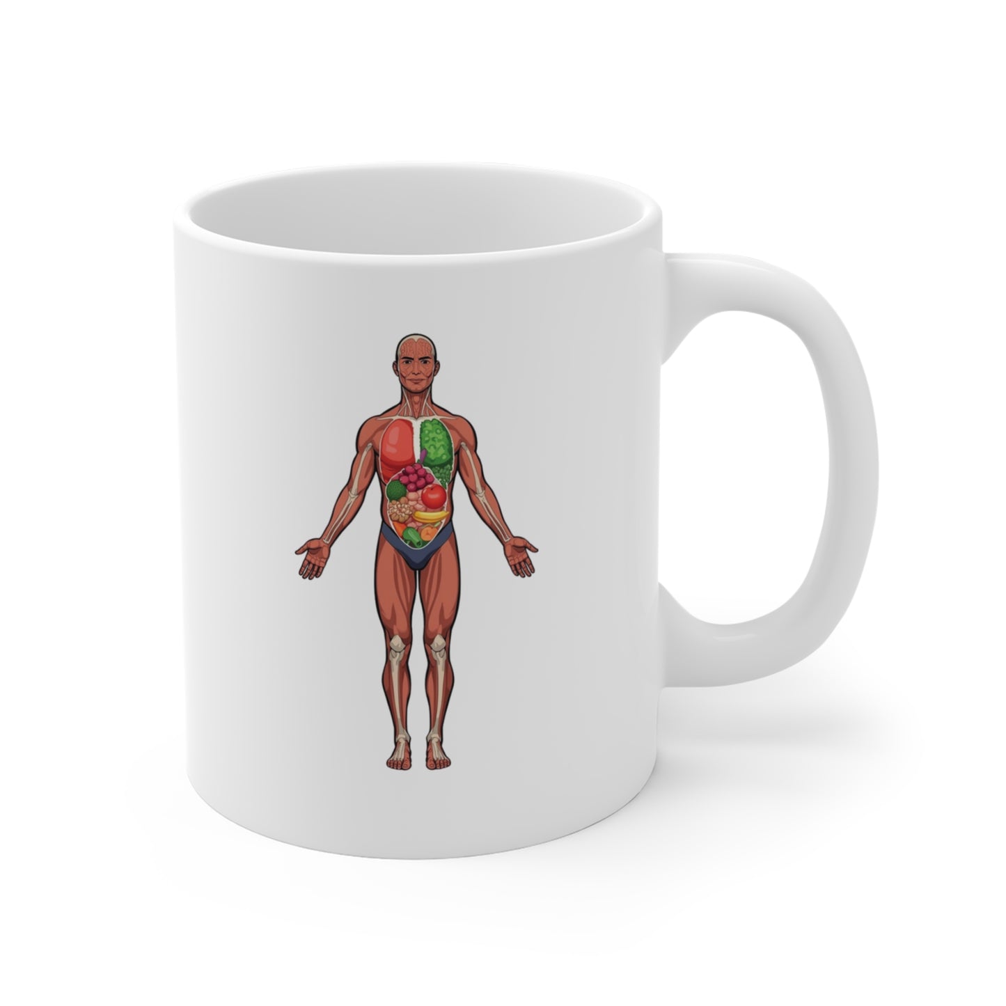 Healthy Mind Healthy Body Mug – “Mens Sana in Corpore Sano” Coffee Cup