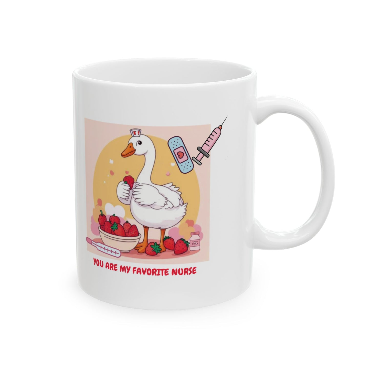 You’re My Favorite Nurse Mug – Cute Appreciation Gift Design