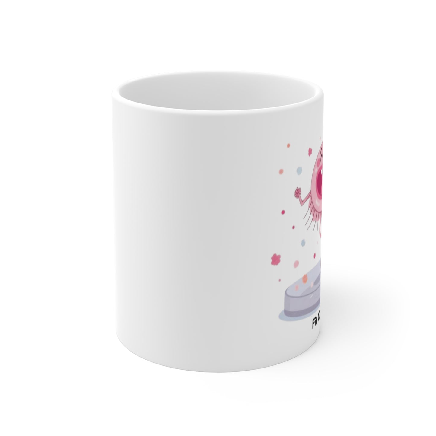 Ballerina Fit Cells - Cute Biology Petri Dish Coffee Cup