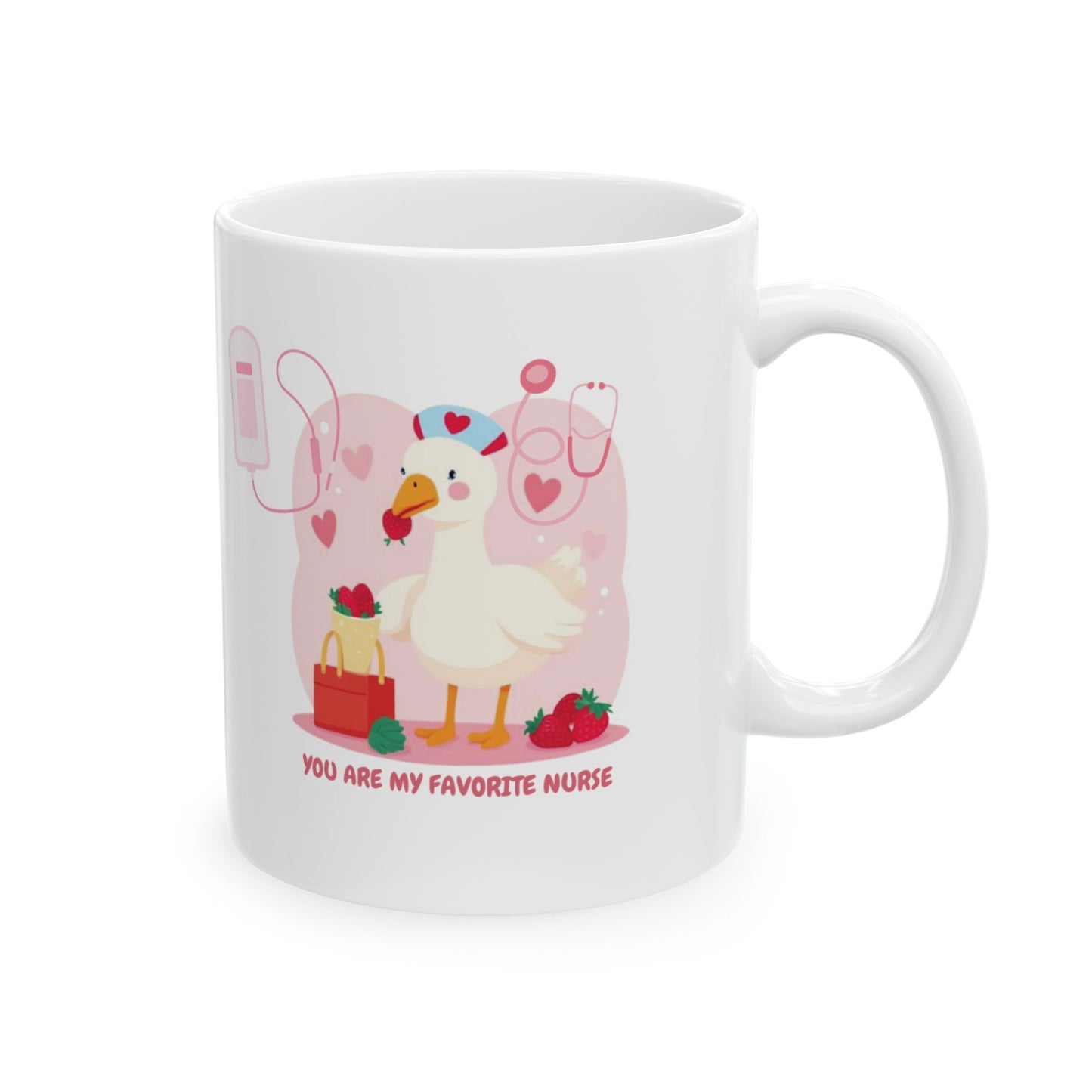 You Are My Favorite Nurse Mug – Funny Nurse Gift, Cute Nurse Appreciation Coffee Mug, Healthcare Worker Gift