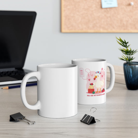 You Are My Favorite Nurse Mug – Funny Nurse Gift, Cute Nurse Appreciation Coffee Mug, Healthcare Worker Gift