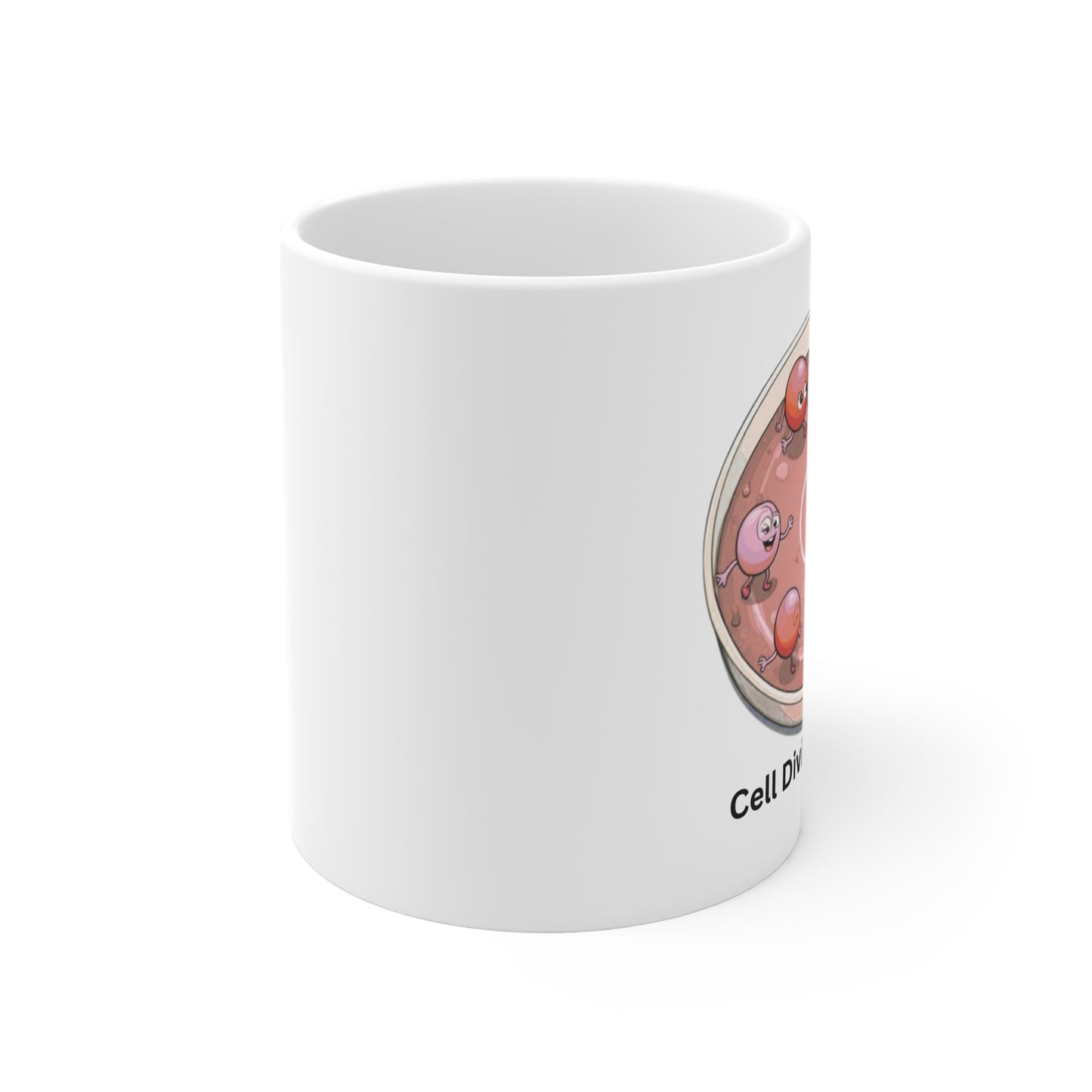 Cell Division League Mug – Biology Soccer Petri Dish