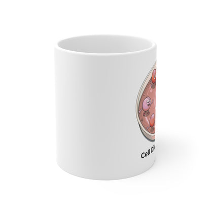 Cell Division League Mug – Biology Soccer Petri Dish