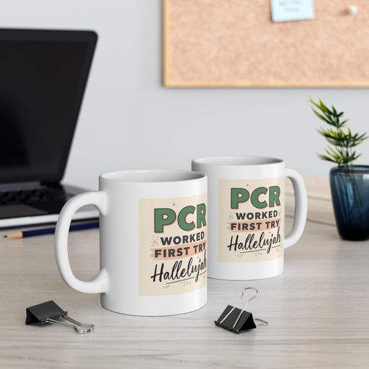 PCR Success Hallelujah Mug
