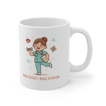 Nurse On Duty Nurse In Motion Mug