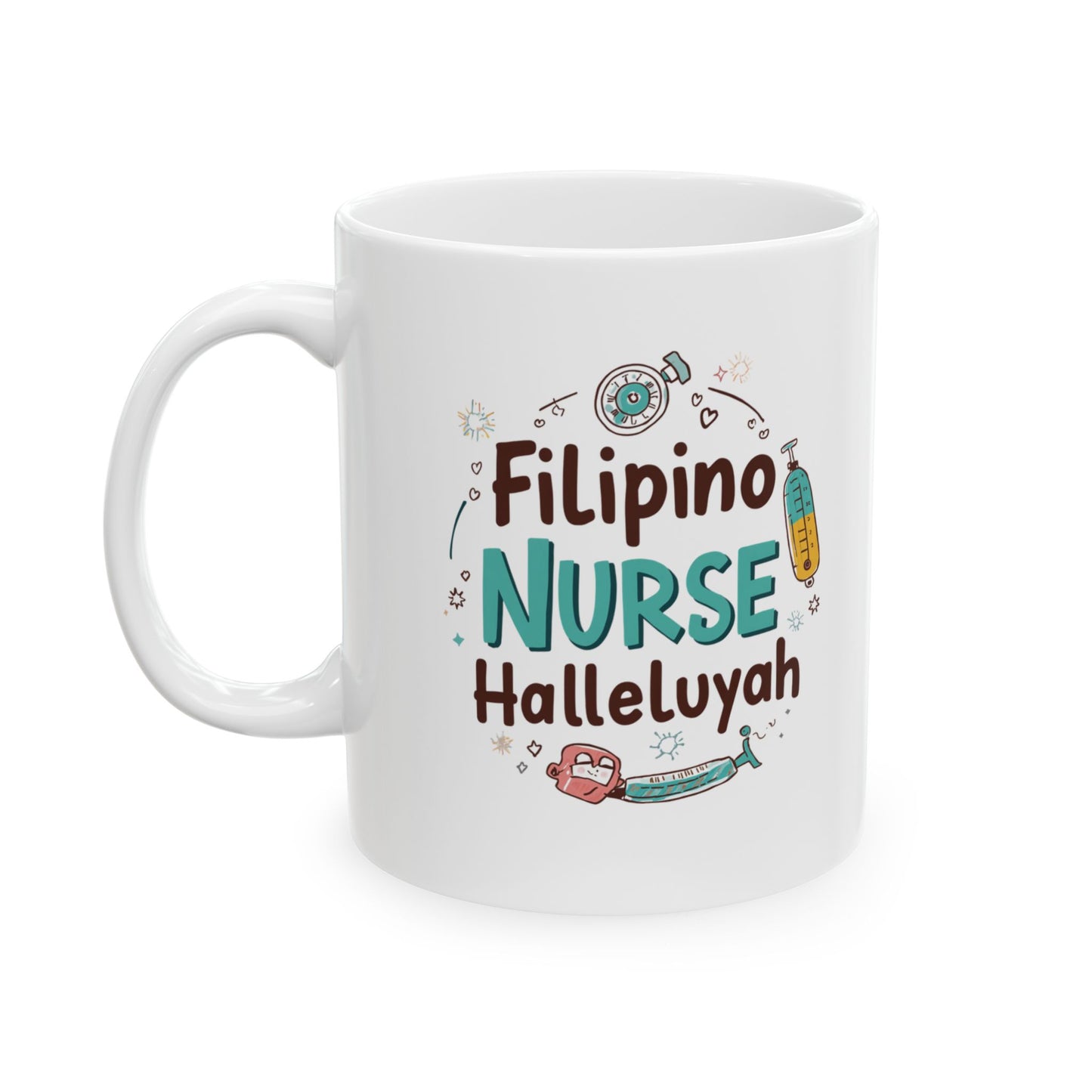 Filipino Nurse Halleluyah Mug