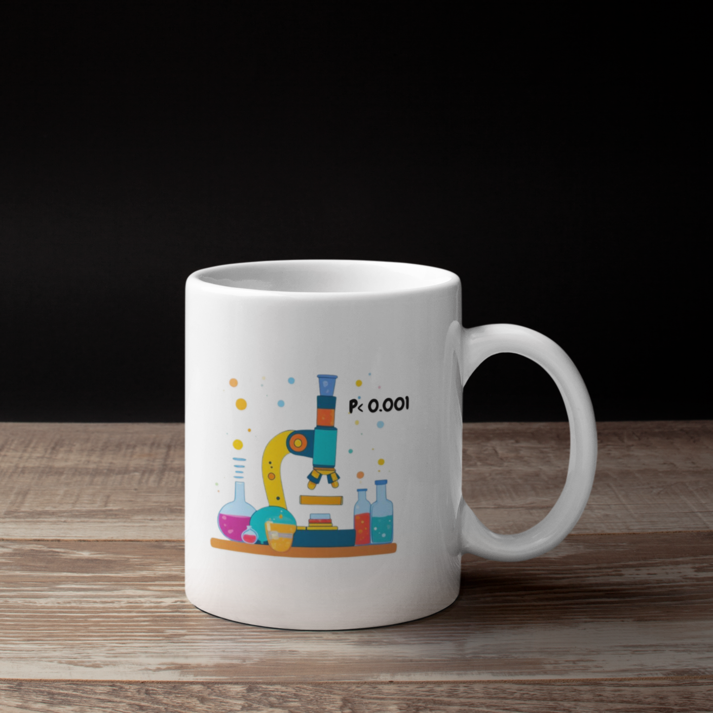 MOKA Microscope Mug – Experimental Results Improve with Caffeine