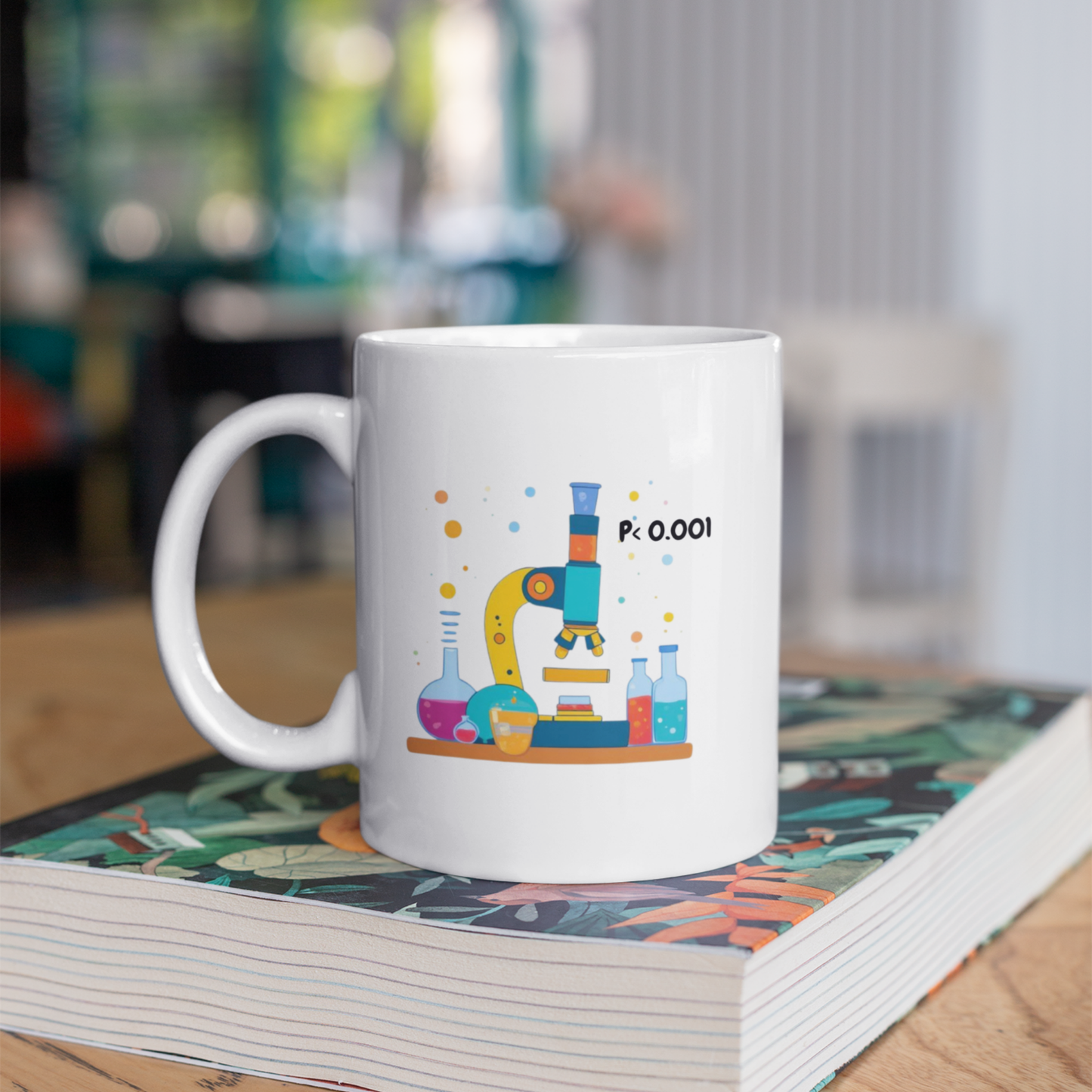MOKA Microscope Mug – Experimental Results Improve with Caffeine