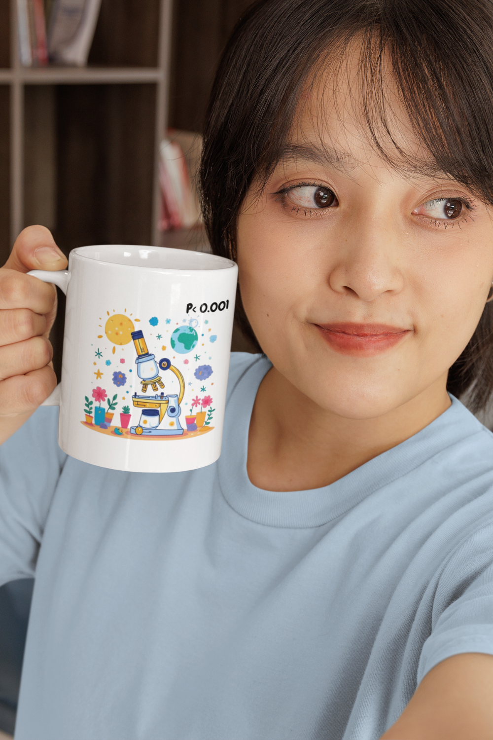 P < 0.001 Experiment Mug – Coffee Powered Science Design