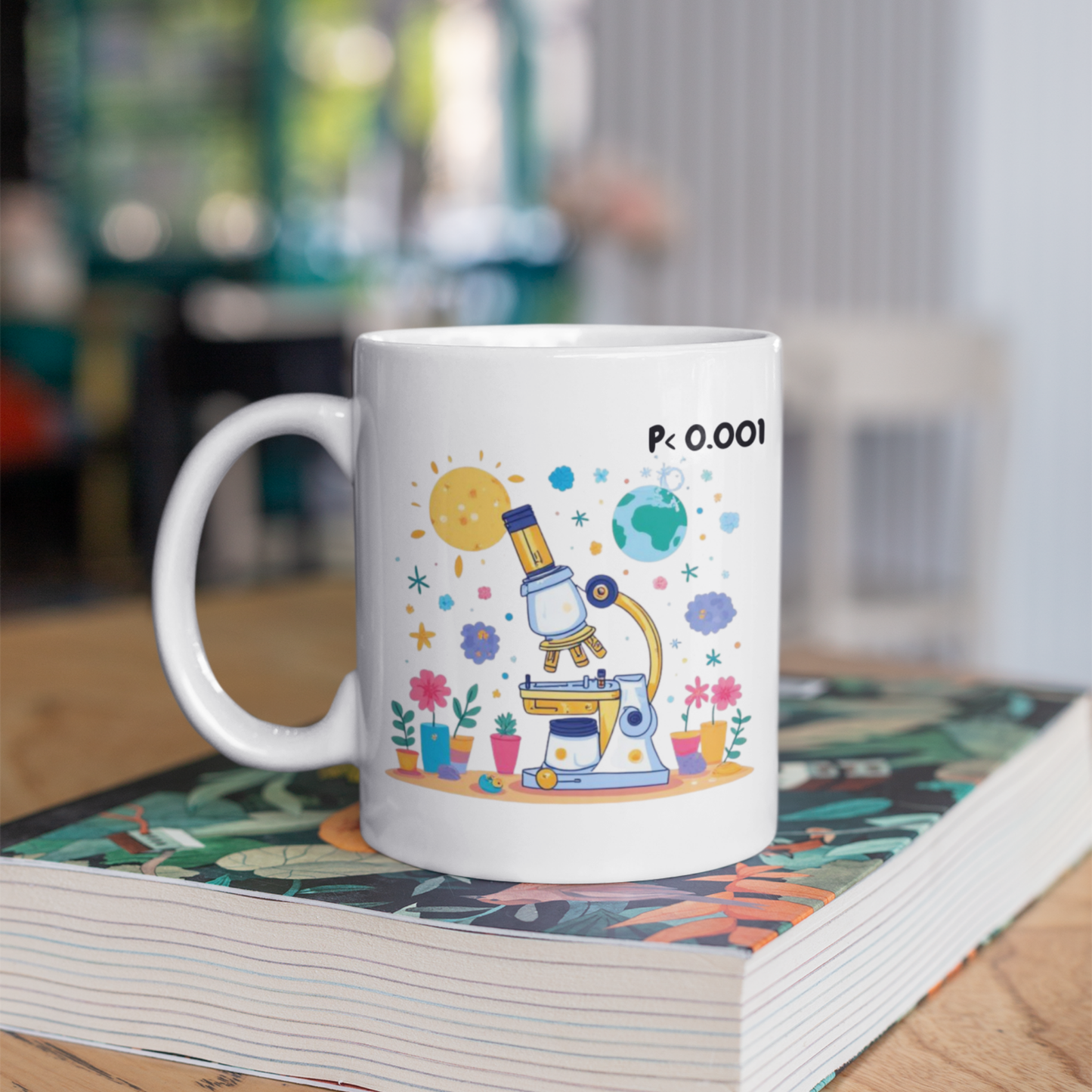 P < 0.001 Experiment Mug – Coffee Powered Science Design