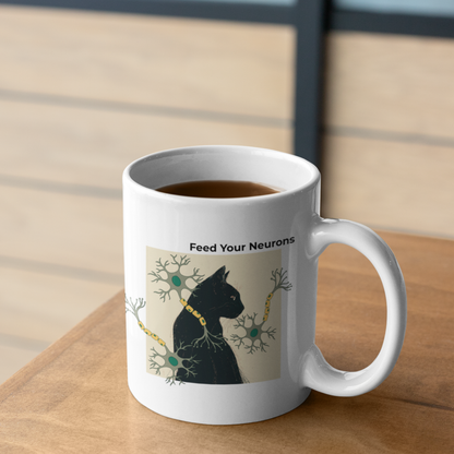 Feed Your Neurons Ceramic Mug