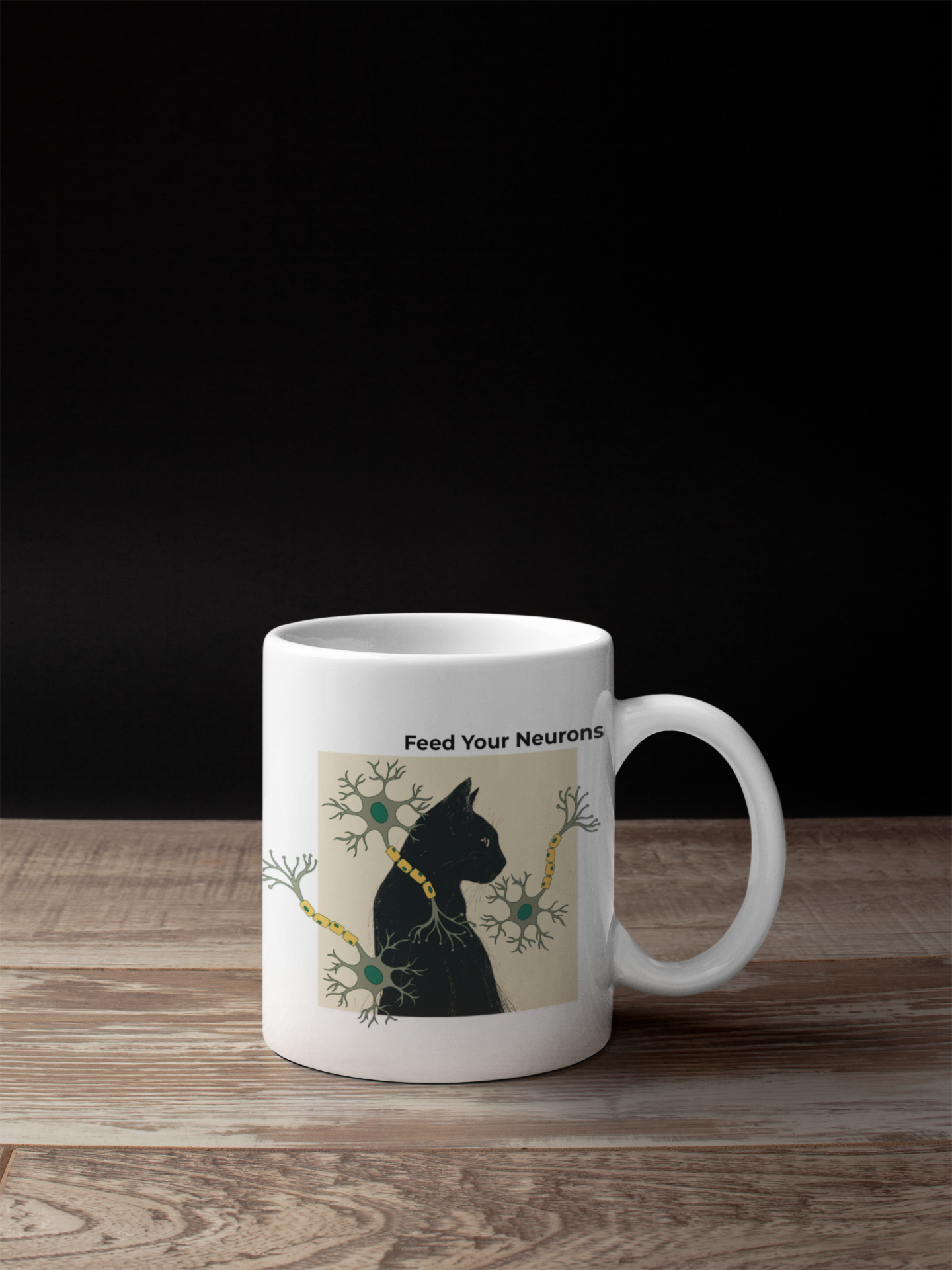 Feed Your Neurons Ceramic Mug