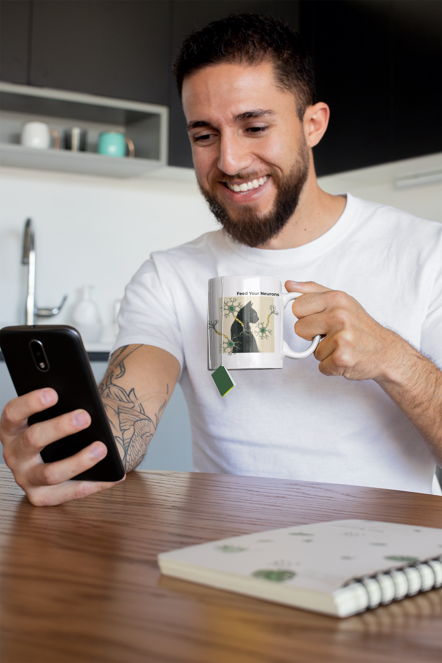 Feed Your Neurons Ceramic Mug