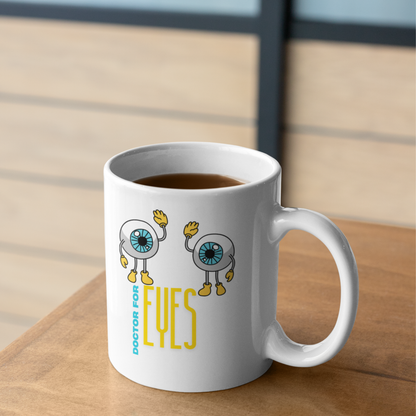 Doctor for Eyes Mug – Optometrist and Ophthalmology Design
