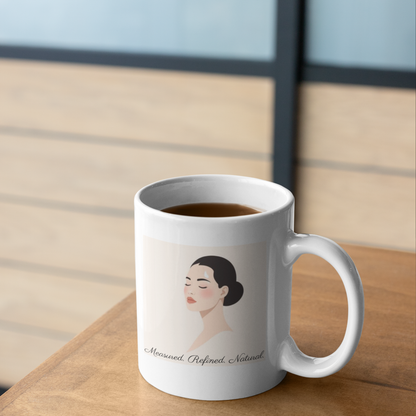 Aesthetic Beauty Mug – Minimalist Skincare Design