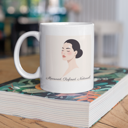 Aesthetic Beauty Mug – Minimalist Skincare Design