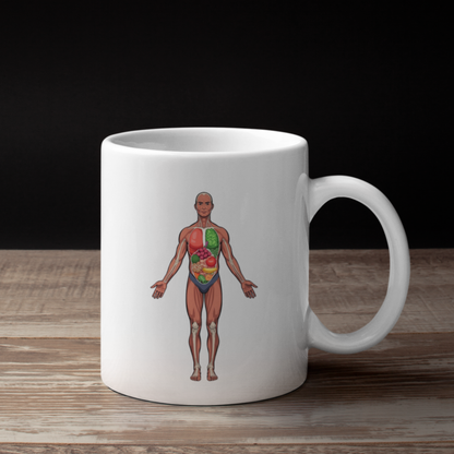Healthy Mind Healthy Body Mug – “Mens Sana in Corpore Sano” Coffee Cup