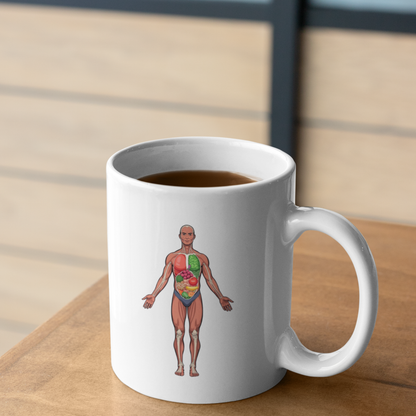 Healthy Mind Healthy Body Mug – “Mens Sana in Corpore Sano” Coffee Cup
