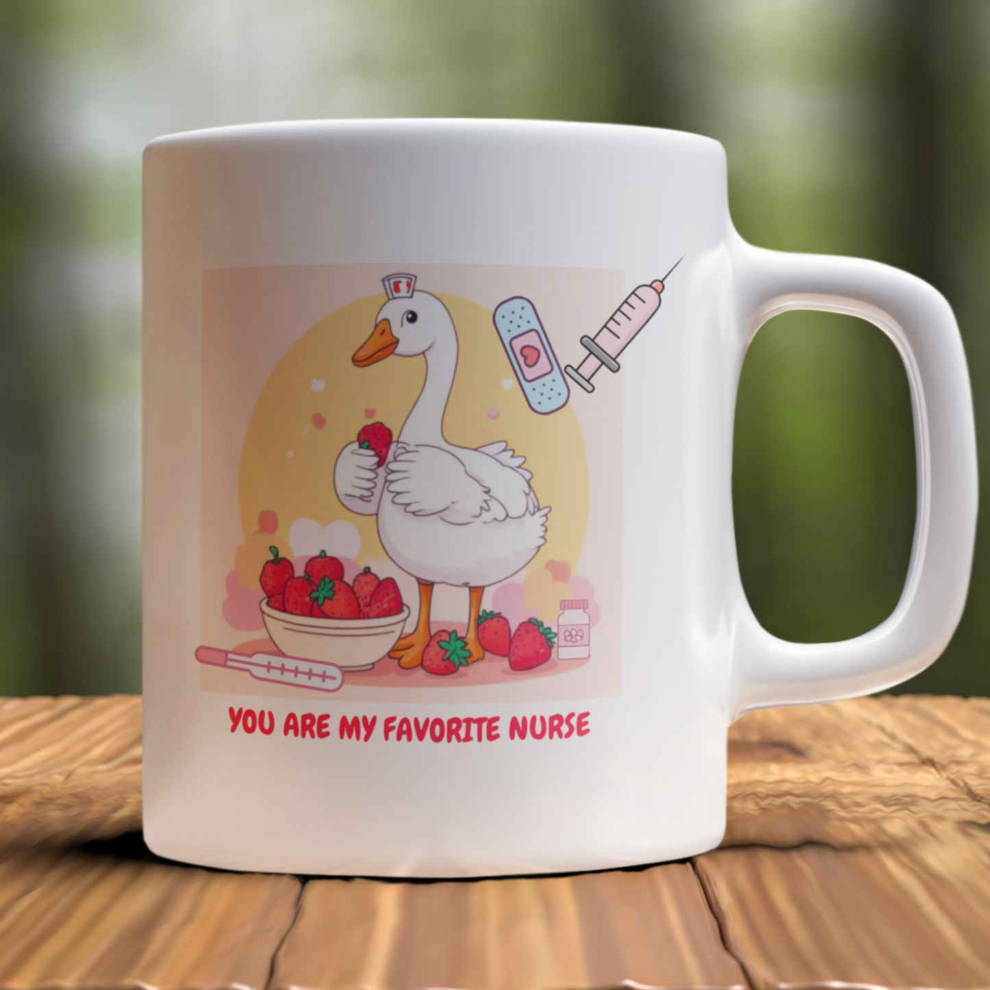 You’re My Favorite Nurse Mug – Cute Appreciation Gift Design