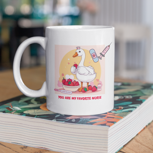 You’re My Favorite Nurse Mug – Cute Appreciation Gift Design