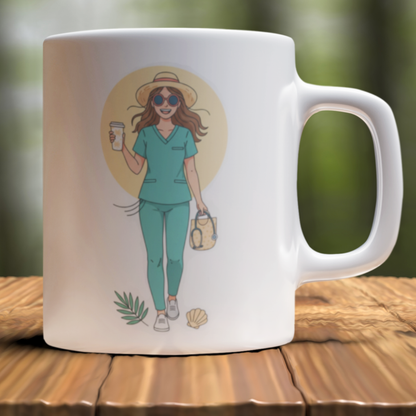 Healthcare Worker Mug – Yes, Healthcare Workers Love Holidays Too