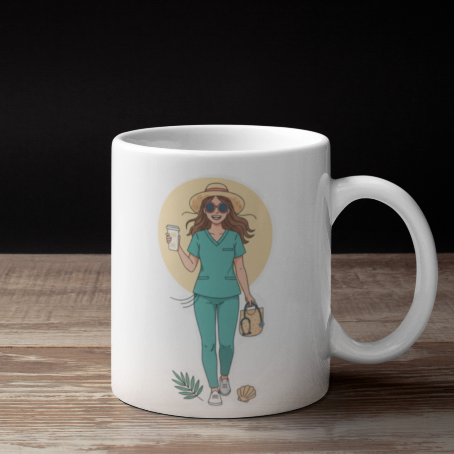 Healthcare Worker Mug – Yes, Healthcare Workers Love Holidays Too