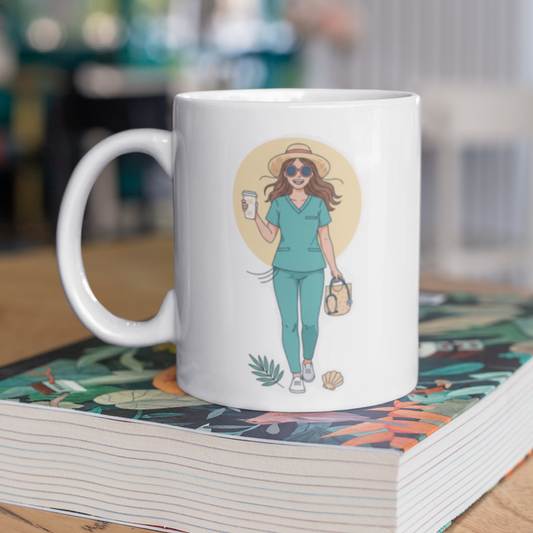 Healthcare Worker Mug – Yes, Healthcare Workers Love Holidays Too