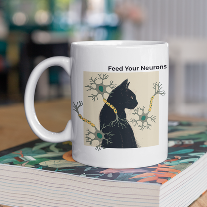 Feed Your Neurons Ceramic Mug