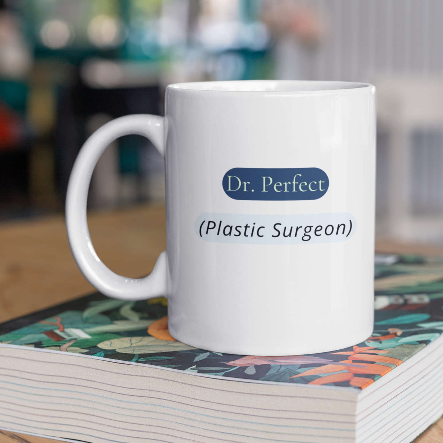 Dr. Perfect Mug – Plastic Surgeon Minimalist Design