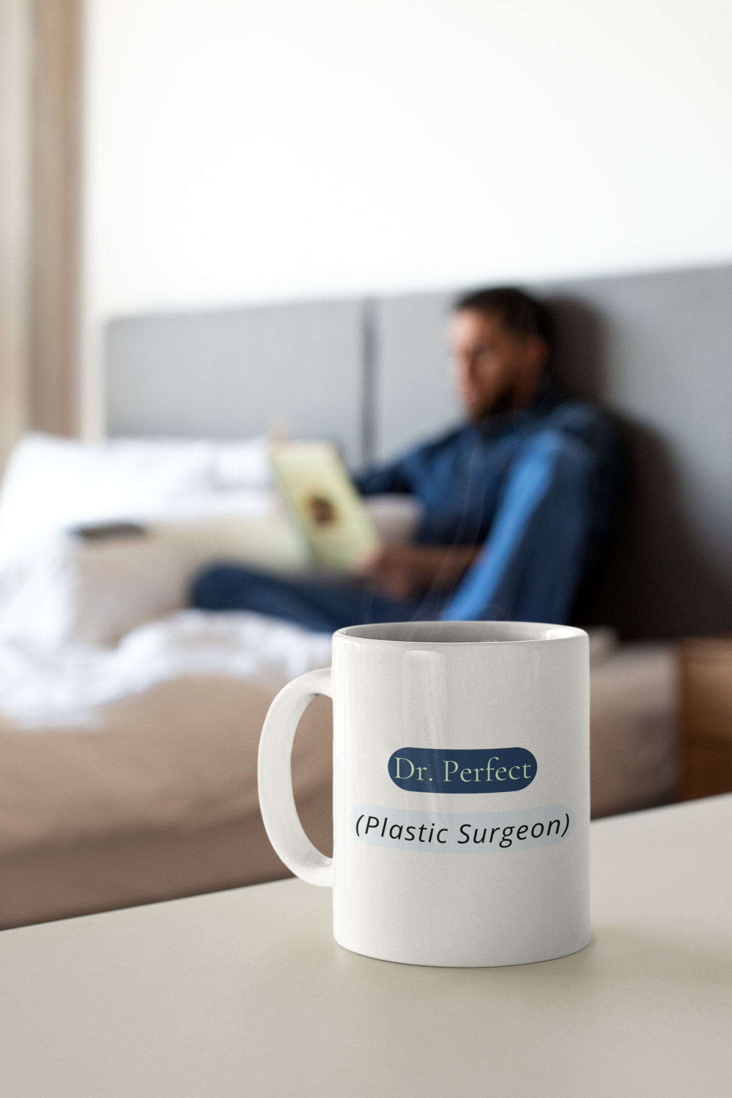 Dr. Perfect Mug – Plastic Surgeon Minimalist Design
