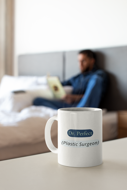 Dr. Perfect Mug – Plastic Surgeon Minimalist Design