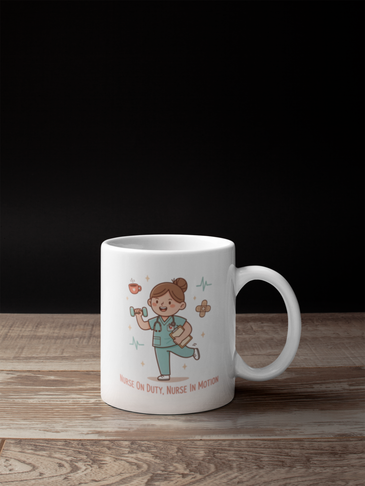 Nurse On Duty Nurse In Motion Mug