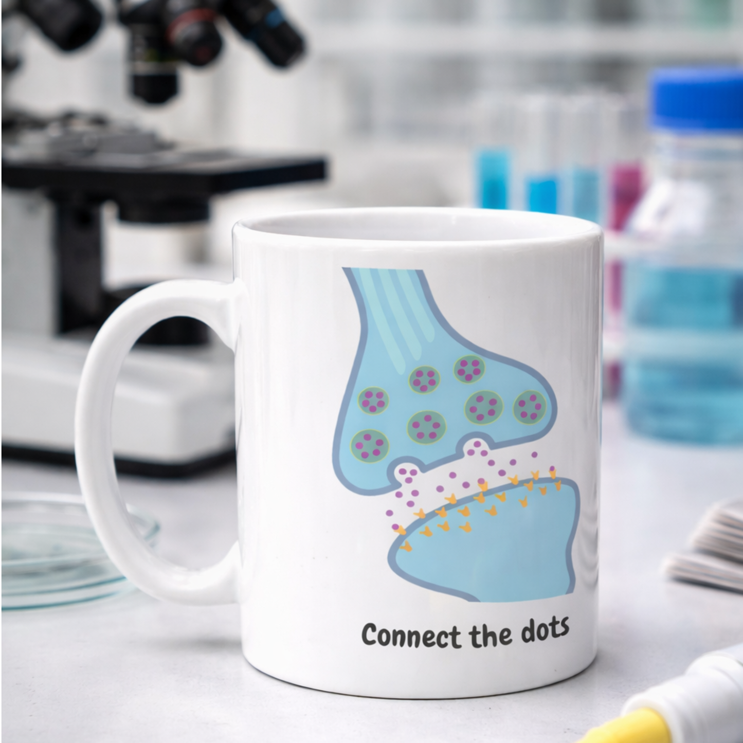 Synapse Mug – Neuron Communication Design