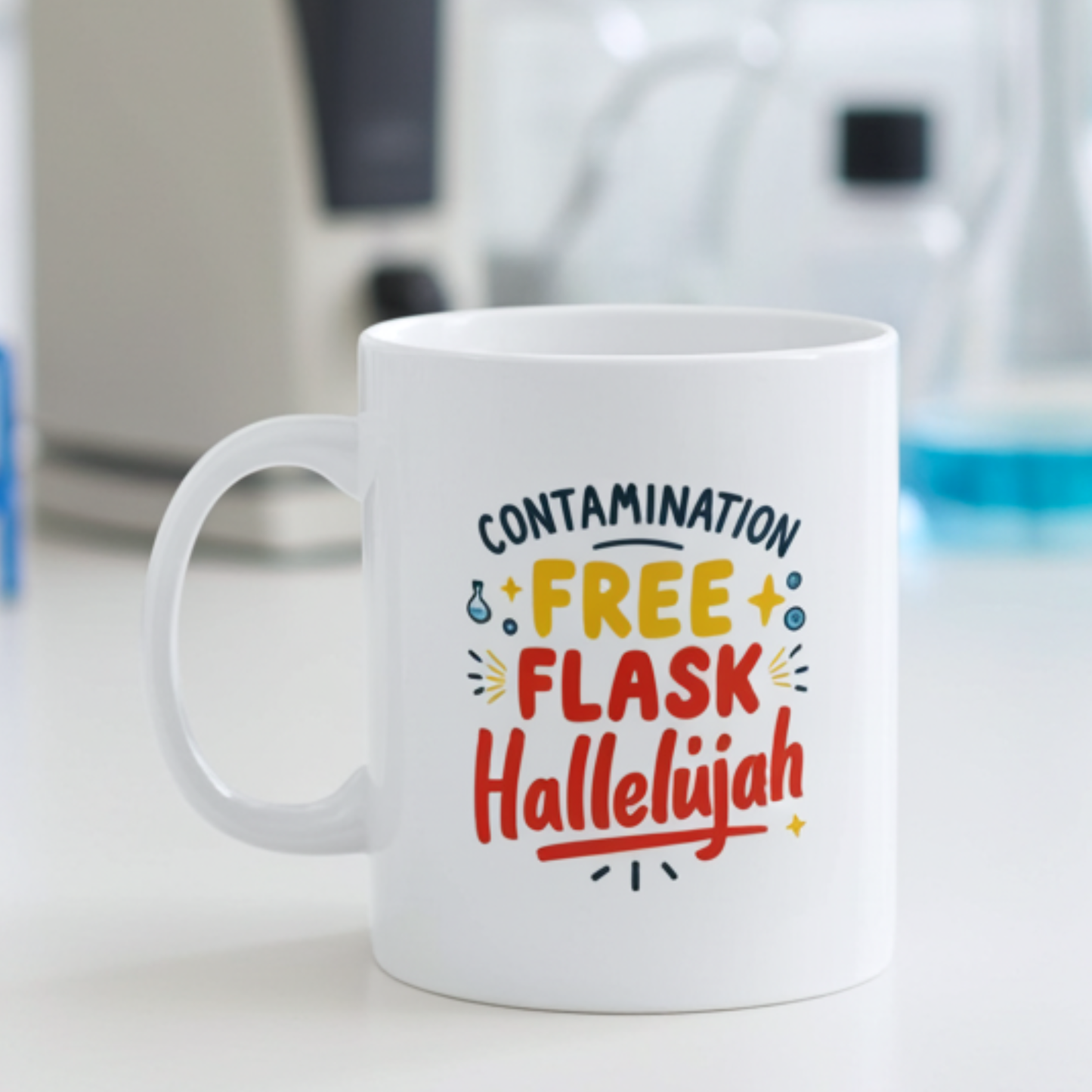 Contamination Free Flask Hallelujah Mug