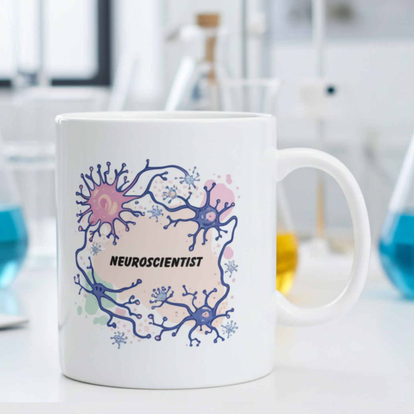 Neuroflower Neuroscientist Mug