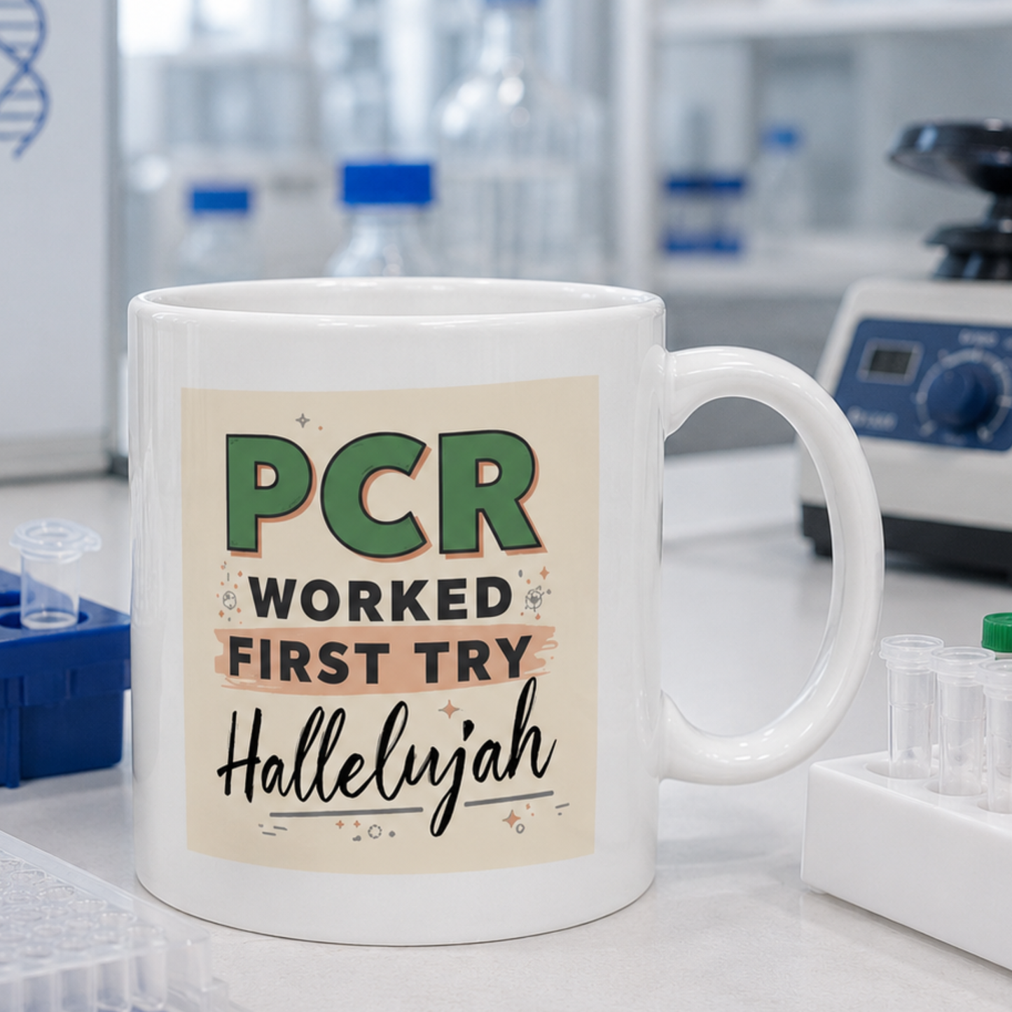 PCR Success Hallelujah Mug