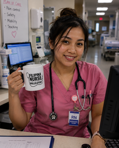 It is a Filipina Nurse