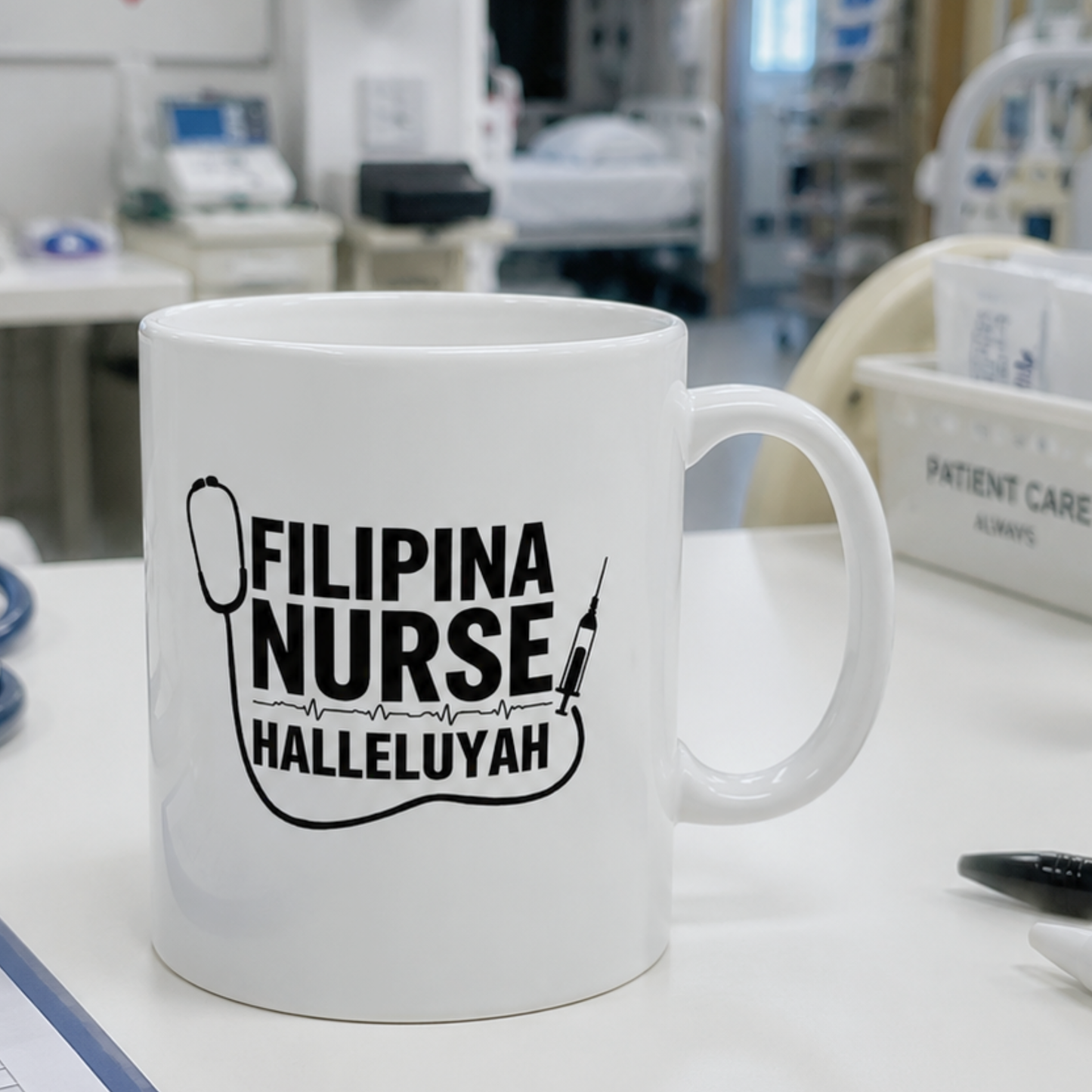 It is a Filipina Nurse