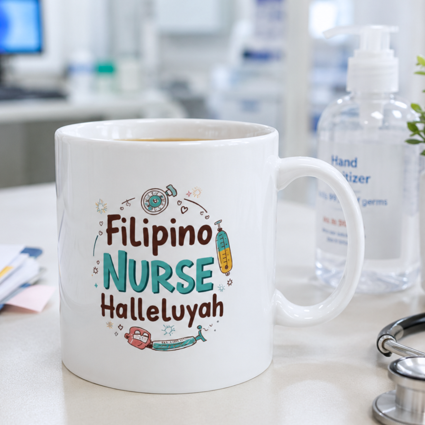 Filipino Nurse Halleluyah Mug