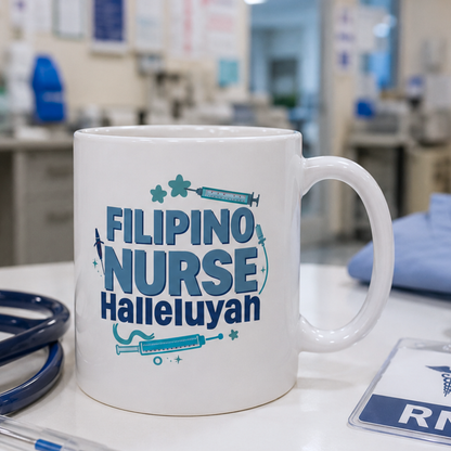 Filipino Nurse Blue Hallelujah