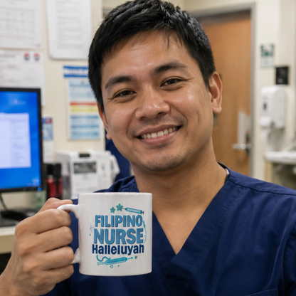 Filipino Nurse Blue Hallelujah