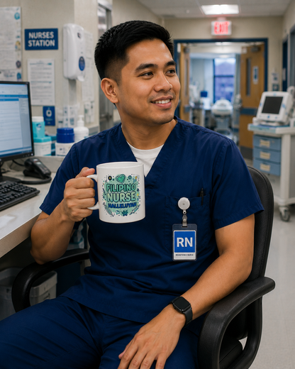 Filipino Nurse Mint Hallelujah Mug