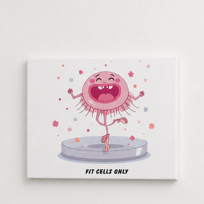 Fit Cells Only Canvas Wall Art