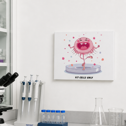 Fit Cells Only Canvas Wall Art