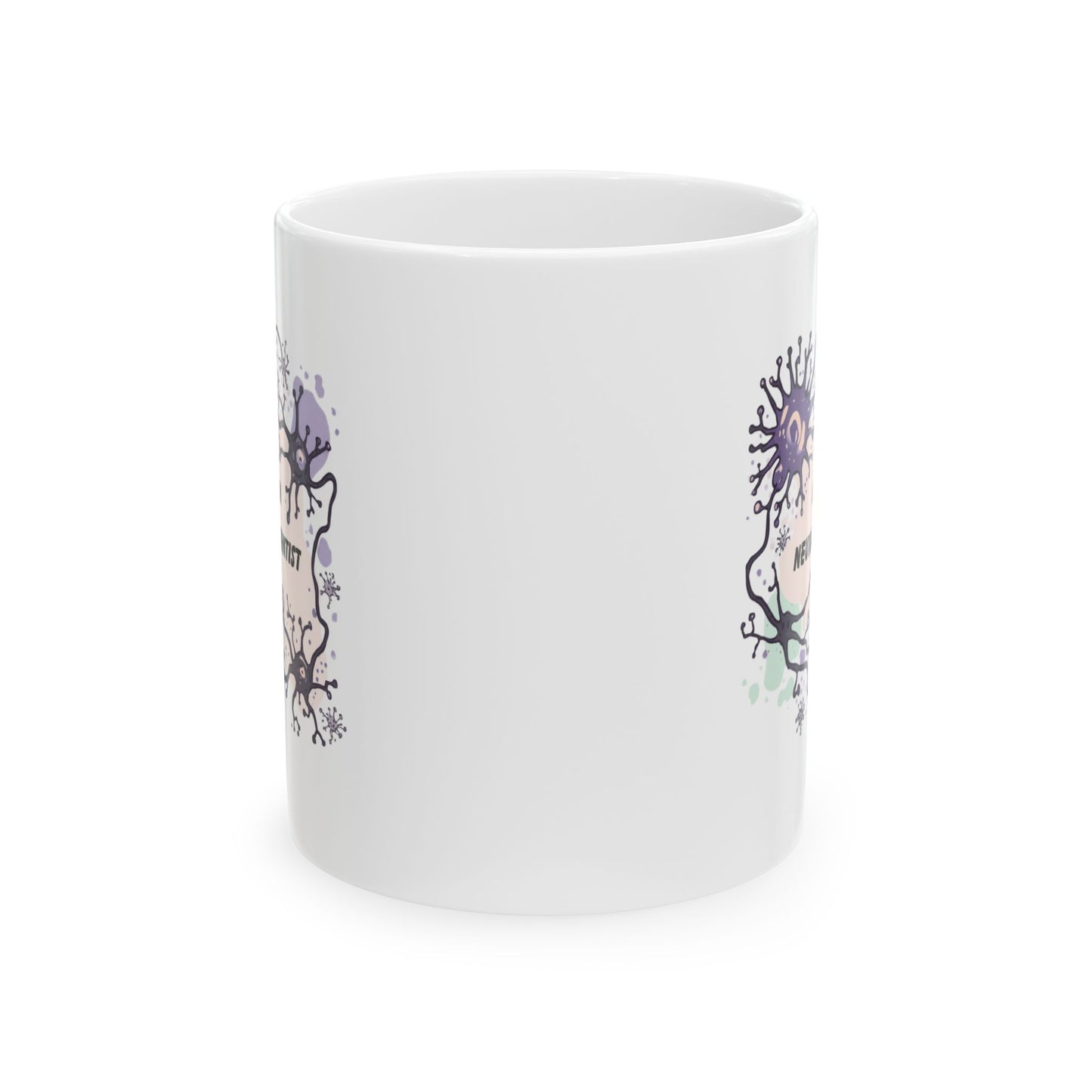 Mom Neuroscientist Mug –  Neuron Coffee Mug for Scientist